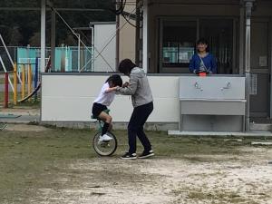 1年生も特訓中