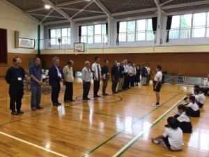 代表児童の挨拶