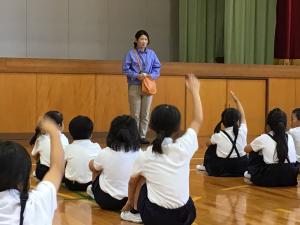 少年安全サポーターさんのお話を聞くところ
