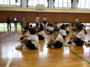 訓練の振り返りの場