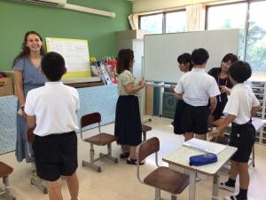 外国語の授業