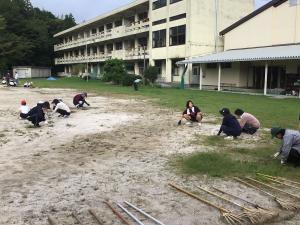 作業の様子