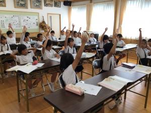 3,4年生の授業風景