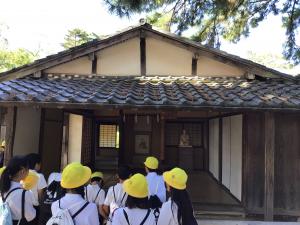 松陰神社の見学