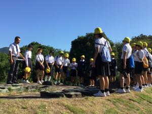 考古学博物館の見学