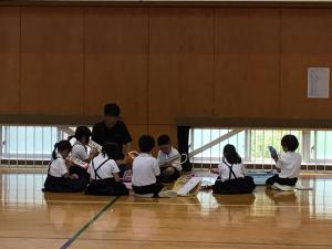 鍵盤ハーモニカの練習