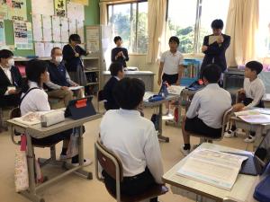 互いの意見の聞き合い