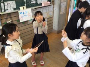 輪ゴムで飛ばす