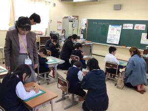 図工の授業風景