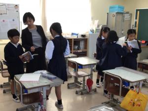 国語の授業風景