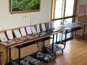 親子読書の展示物