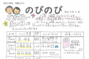 学校だより4月号