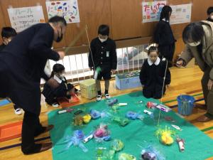 1，2年生のブース