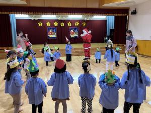 サンタがきたよ