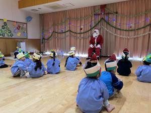 サンタがきたよ