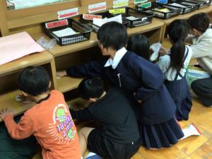 ロッカーの掃除