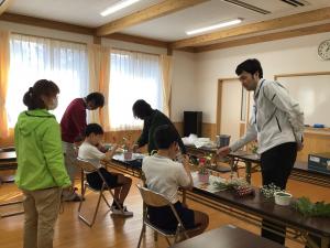 お花を生けるところ