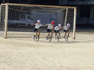 1年生の練習風景