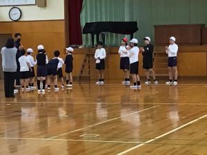 振り返りの場面