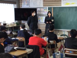 6年生へ説明している様子1