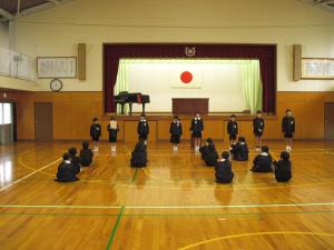 がんばったことの発表