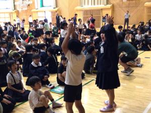 ジェスチャーゲームの様子