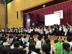 1年生のお礼の歌