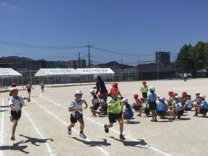 リレー練習低学年