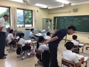 5、6年道徳の授業