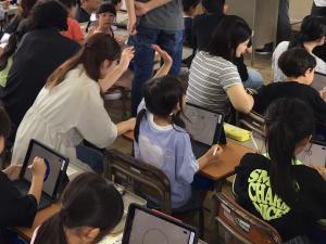 1年生タブレット
