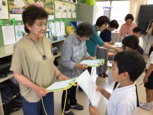 地域の方に聞いてもらうところ