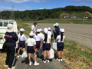 振り返りの場面