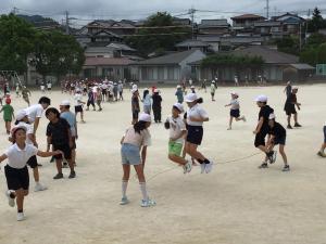 休み時間の様子