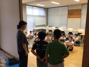 迎えに来てくれたところ