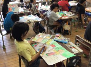 絵画の作成