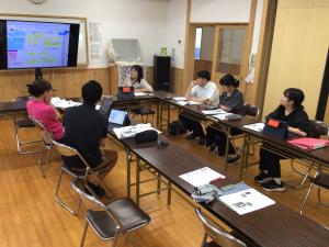 研究協議の様子