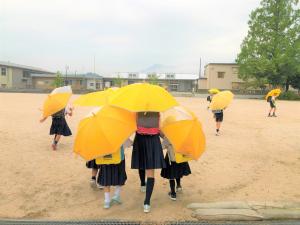 雨の朝