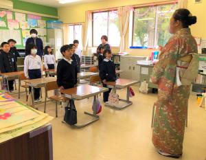 おぎょうぎの勉強