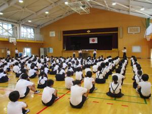 １学期終業式