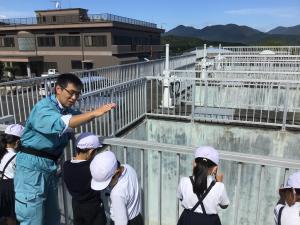 浄水場見学