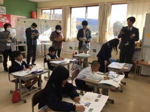 3年国語の授業