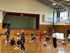 自分の記録に挑戦するところ