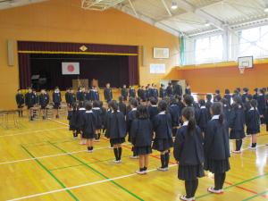 お別れ式