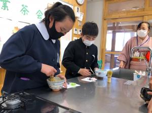 卒業お茶会