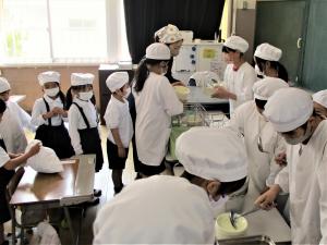 1年生給食