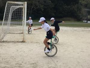 バックの練習