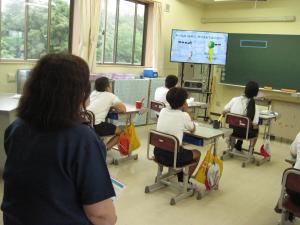 画像を見て勉強するところ