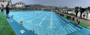 水泳記録会