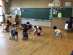 掃除の様子1