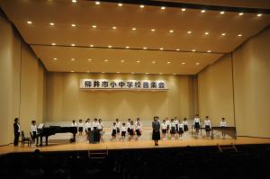 ステージでの発表